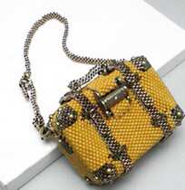 DIY Handcrafted String Beads Drawings Electronic drawings Cute Bag WJ007 Japanese Routing Map