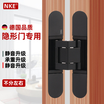 NKE Invisible Hinge Three Dimensional Adjustable External Open Door Invisible Hinge Seamless Hide Hinge Invisible Door Hinge Concealed Mount