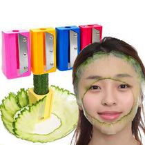 (Two-piece set) beauty cucumber slicing peeler peeling cucumber mask pencil sharpener mask cutting cucumber tool