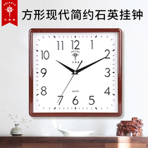 Polaris wall clock living room simple square clock modern fashion bedroom silent clock home wall-mounted quartz clock
