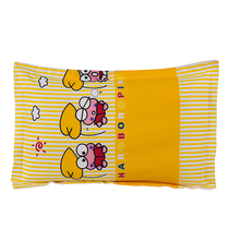 Child pillowcase kindergarten 100% full cotton cartoon pillow baby small number 30 * 50 with lace single pure cotton pillow