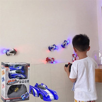 Wall climbing car remote control car Wall stunt suction Wall childrens toy boy 4-12 years old rechargeable electric remote control racing car