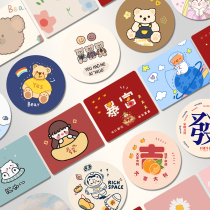 Mouse Pad Women Cute Cartoon Ins Wind Trumpet Wrists Games Electric Race Big Numbers Laptop Computer Desk Cushion Shortcuts for office Students Home Keyboard cushions Custom minimalist desktop cushions