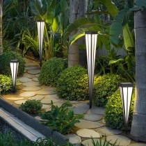 Solar Yard Lamp Modern Outdoor Waterproof Garden Meadow Inserts Light Outdoor Villa Aisle Yard Grass Light