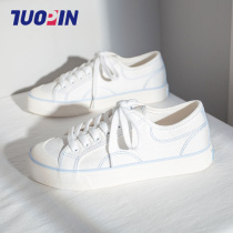Pint Sailor Cloth Shoes Women 2022 Summer New Ulzzang Casual Sports Board Shoes 100 Hitch Tide Little White Shoes