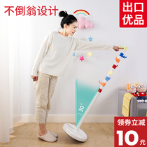 SHESHOME baby coat rack floor-to-ceiling childrens room cartoon cute bedroom mini home vertical hanging clothes rack