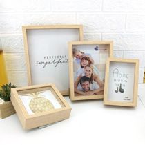 Density board three-dimensional hollow creative diy paper photo frame table 6 810 inch dried flower frame plant animal specimen frame