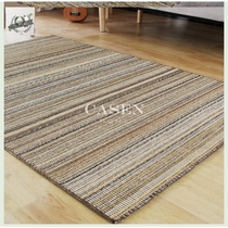 Yan Wo Zhishuangge natural hand-stitched sisal carpet modern simple living room coffee table study linen weaving ground
