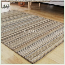 Yan Wo Zhishuangge natural hand-stitched sisal carpet modern simple living room coffee table study linen weaving ground