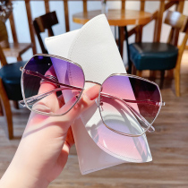 EW sunglasses ladies superior glasses Korean version wave anti-UV light 2022 new sunglasses drive private