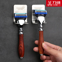 Knife male manual razor razor razor 5-layer knife head scraper change blade type scraper to send shaving bubble