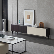 Jin Boju modern simple TV cabinet Italian light luxury tea table TV cabinet combination minimalist small apartment living room floor cabinet