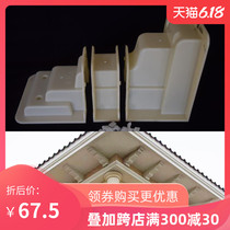 Plastic steel thickened beam support mold European eaves beam support grinding tools cast-in-place prefabricated Villa exterior wall decoration building Template