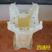 European building formwork Roman column mold ABS plastic cast-in-place cement railing four-way interval corner column pier