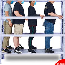 Storage Shelving Place Trendy Home Storage Goods Iron Frame Subrack Multilayer Supermarket Show Rack Warehouse House Weight
