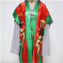 Direct sales Taoist clothing Sleeveless dragon robe Vestment Jingbian Taoist robe Vestment Chaoyi Sutra clothing multi-color