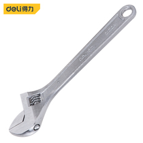 Del tool 10 inch A series of live wrench size opening multi-use wrench with scale active pull DL010A
