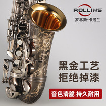  Rollins Saxophone instrument Midrange down E-tune Carolan Black gold a3 Professional performance Beginner exam Universal