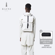 Rains Backpack Mini Small Backpack Waterproof sports Backpack All-match mens and womens school bags Computer bag