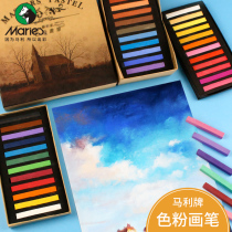 Marley Toner 18 36 48 soft color pink stick student sketch art professional hand drawn 24 color professional crayon