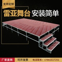 Rea stage Movable folding lifting steel round stage shelf Wedding event stage truss stage plate