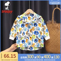 snoopy Snoopy boy windbreaker jacket Childrens spring and autumn breathable childrens outdoor stormtrooper baby autumn outfit