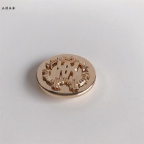 Cabinet door custom light lavish style decorated zinc alloy round golden Ming fit handle