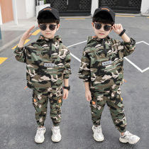 Childrens camouflak suit Special Soldiers Children Springtime Thickened Military Training Dress Rehearsal for male and female child elementary school children