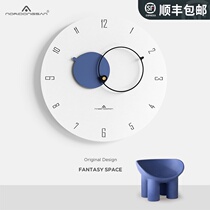 Nordic light luxury Net red clock clock clock living room fashion modern simple home personality creative wall decoration style