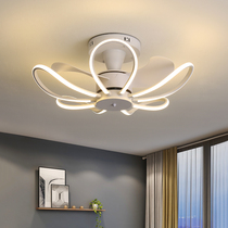 Nordic ceiling fan lamp dining room living room modern simple new home bedroom room with electric fan lamp