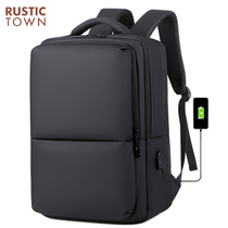 Double Shoulder Bag Men Notebook Computer Bag Casual Business Travel Big Capacity Middle School Student Bag For Mens Backpack