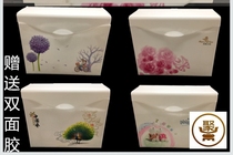 Punch-free toilet tissue box grass carton bathroom toilet paper box plastic toilet tissue rack toilet paper box