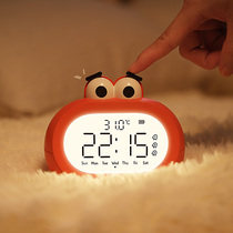 Rechargeable night light with time alarm clock feeding breastfeeding bedroom sleep Eye Care baby boy bedside night