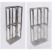 Gas cylinder fixed rack carbon dioxide anti-toppling device Anti-fall shelf Hospital Laboratory Safety Site acetylene table edge