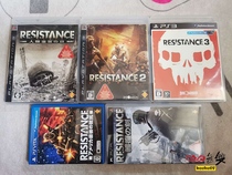 Ancient PS3 game Resistance Resistance complete works(5 books)