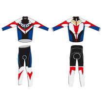 2021 Autumn Winter Children Long Sleeve Style Riding Suit Plus Suede Speed Dry Balance Caravan Wheel Slip Customized Bike Riding Pants