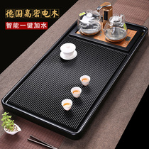 German electric Wood tea tray tea table kung fu tea set household kettle automatic integrated with induction cooker tray