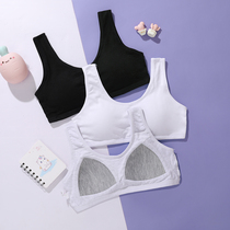 Small vest girl student underwear development Junior High School High School girl cotton puberty wear thin bra bra