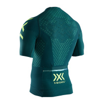 X-BIONIC TWYCE4 0 riding suit with mans road mountain full zipped reflective sports short sleeve T