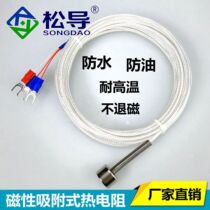 pt100 Temperature sensor Adsorption magnetic pt100 temperature probe Magnet temperature sensor Magnetic probe