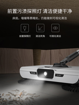 Japan imported MUJI E sweeper hand-push broom dustpan set household broom scraping integrated