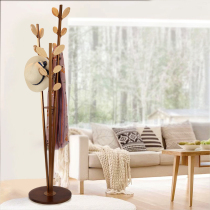 Creative Nordic simple living room metal floor-to-ceiling modern light luxury bedroom household solid wood hanger