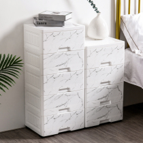 King-size thickened storage box box Plastic drawer-type clothes finishing box Snack toy storage box storage cabinet