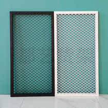 Diamond mesh mesh mesh sheet small hole barbed wire iron ceiling living room decoration screen partition wall display rack