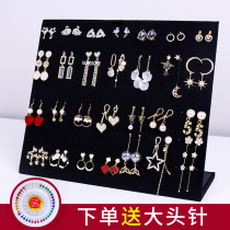 Ear ring rack Womens exquisite portable storage box earrings necklace multifunctional display shelf