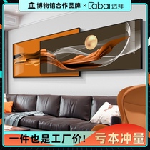 Modern simple living room decorative painting Nordic sofa background wall hanging painting light luxury abstract mural bedside painting bedroom