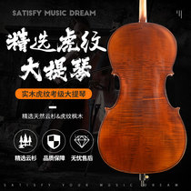 Saphony cello beginner handmade solid wood adult children practice grade examination professional playing cello