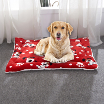 Pet supplies dog mat pet mat winter bite-resistant dog kennel cat kennel dog quilt golden retriever large dog mat