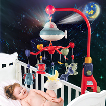 Bed bell music rotating baby bedside rattle two or three months baby toy hanging bell hanging hanging