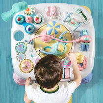 Baby toys childrens educational multi-functional early education game table Baby 1 year old boy toy table multifunctional home